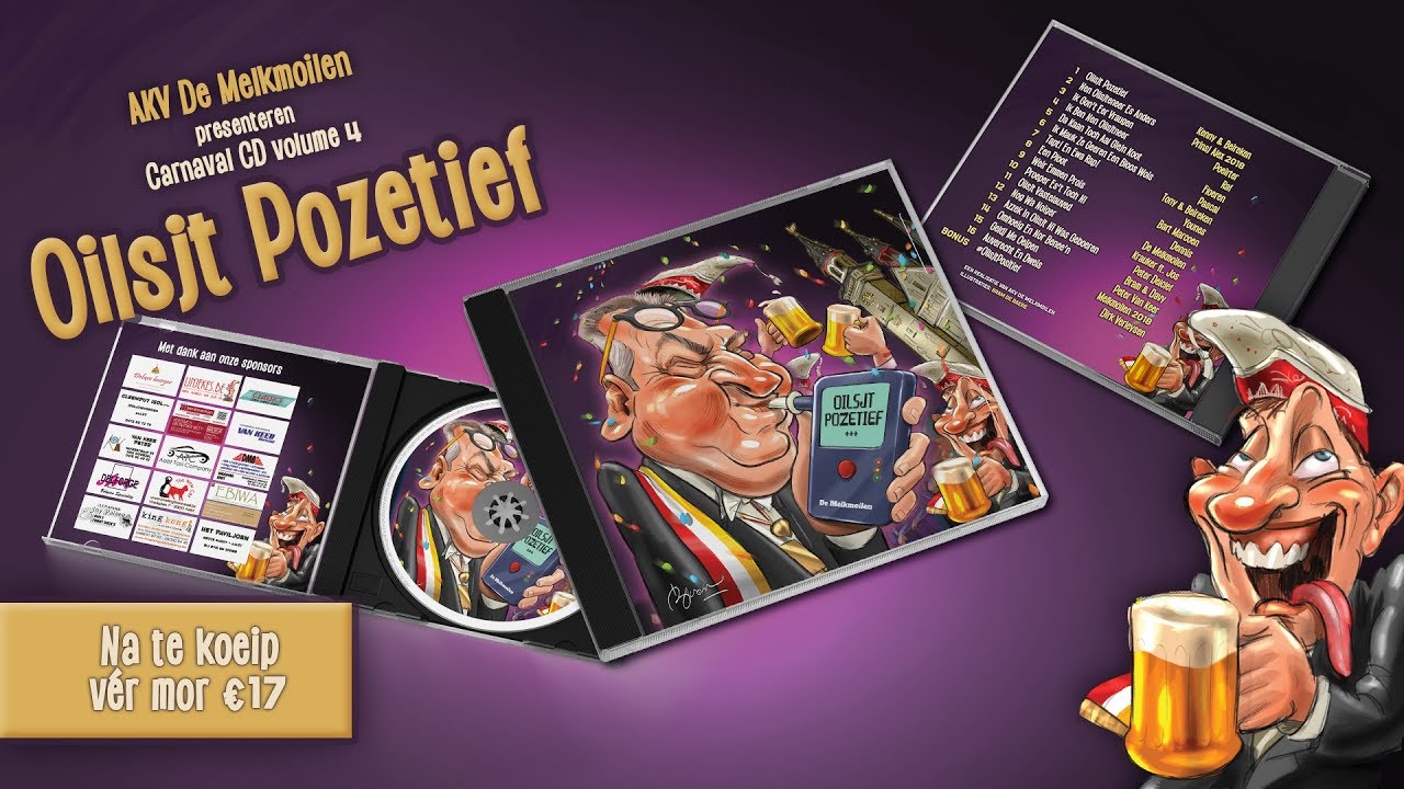 Carnaval CD 2019 - Oilsjt Pozetief (Melkmoilen volume 4)