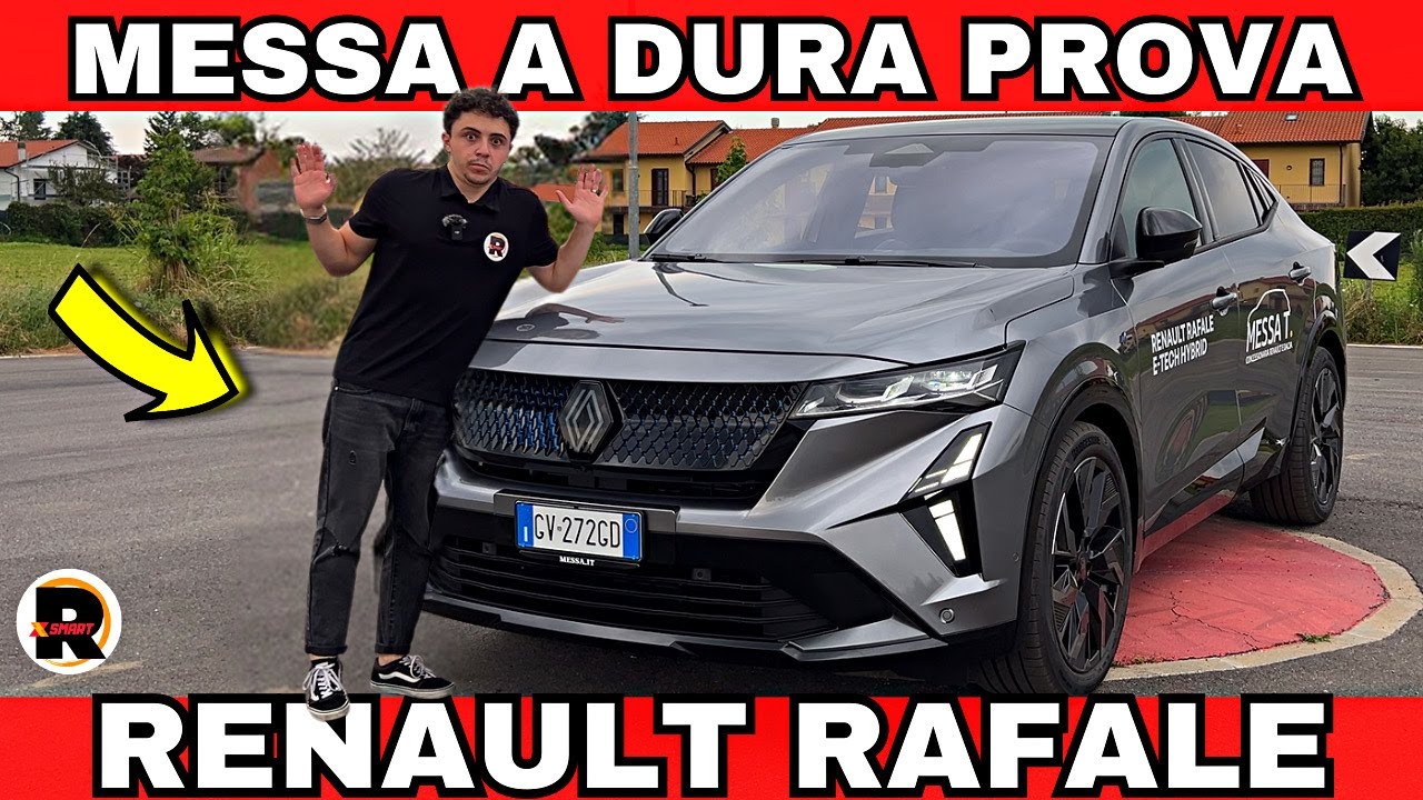 Renault RAFALE 2024 - IL 3 CILINDRI SARA' ALL'ALTEZZA? - Test Drive PRO e CONTRO