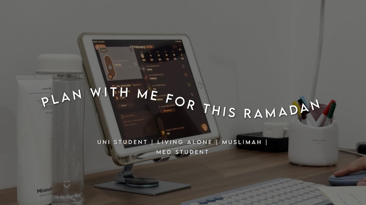 Planning my Ramadan Routine ✨🌙