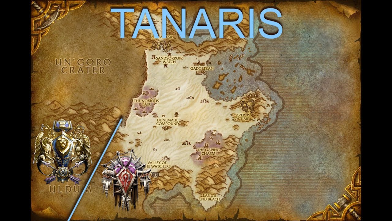Level Fast in BfA: Tanaris - Zone Review