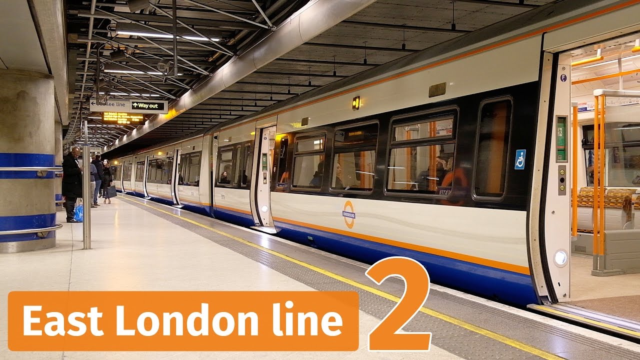 London Overground trains on the East London line – Part 2