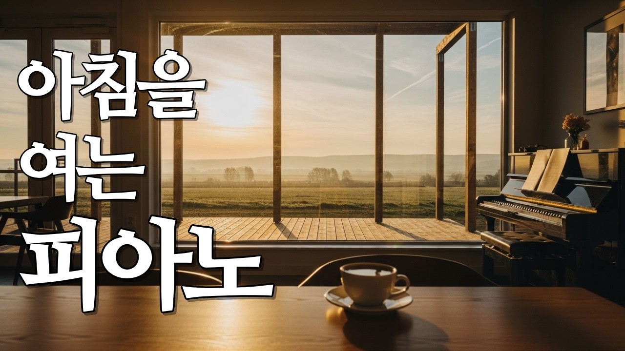 아침이 달라지는 피아노 음악