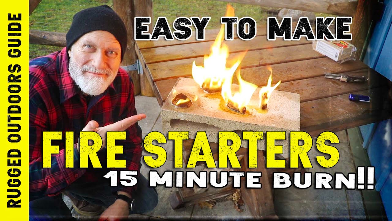 Make Your Own Incredibly Easy and Fun Camping Fire Starter