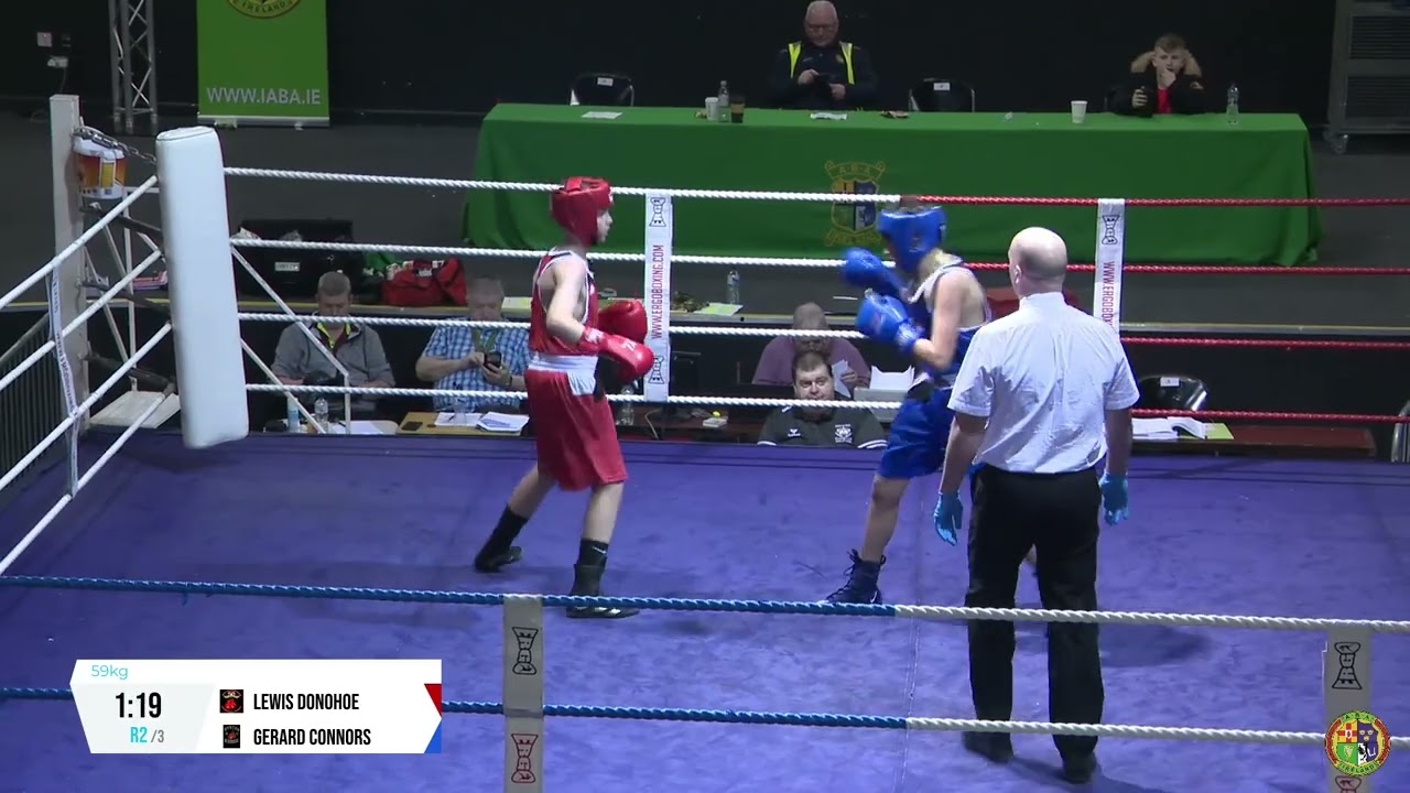 2024 National BG1 Championship: 59kg Lewis Donohoe (St Pappins) v Gerard Connors (Ryston)