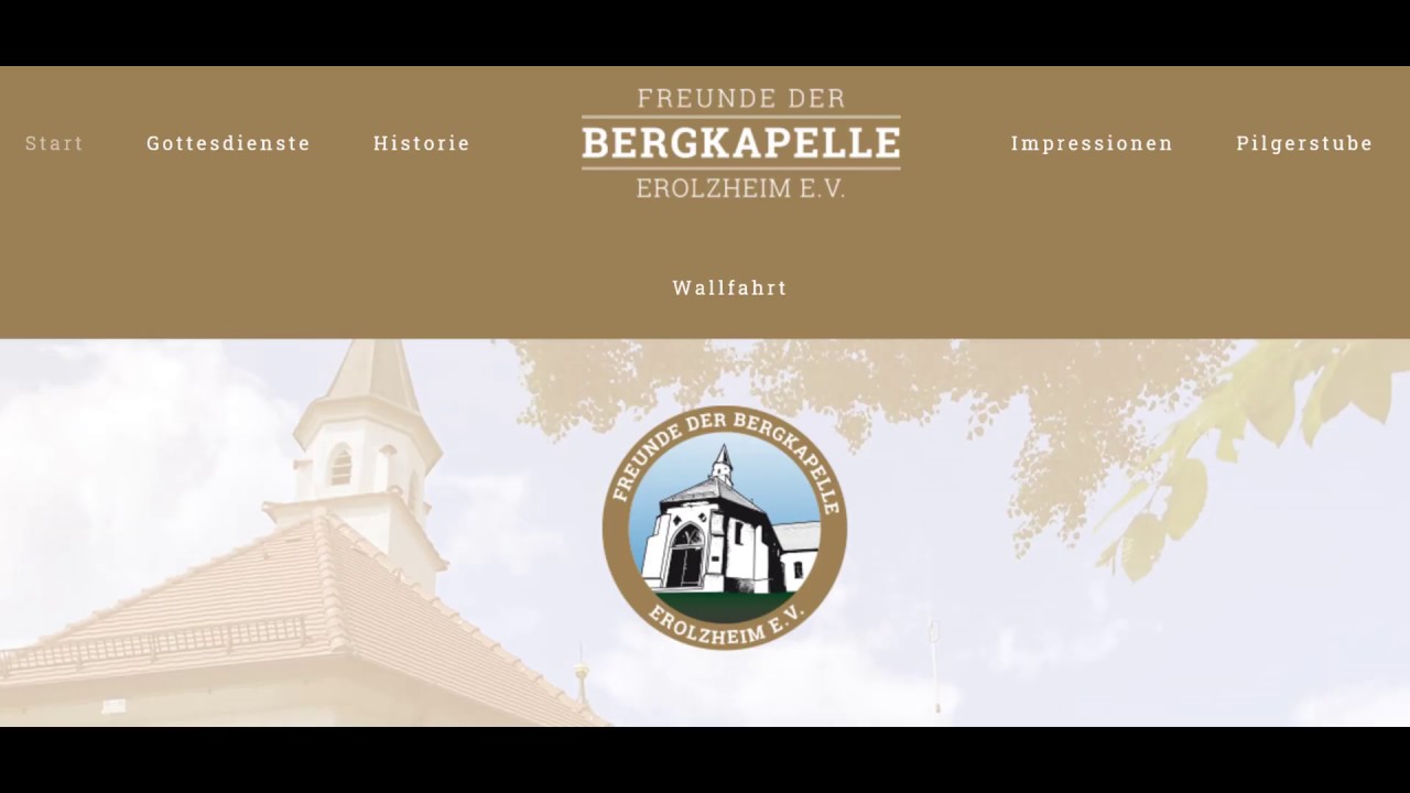 Ich gehe wenn ich traurig bin - Bergkapelle Erolzheim - Wallfahrtsort