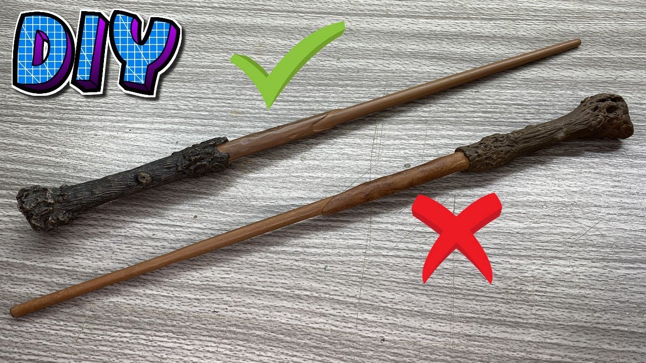 Como Fazer a Varinha do Harry Potter - Especial Armada de Dumbledore parte 1