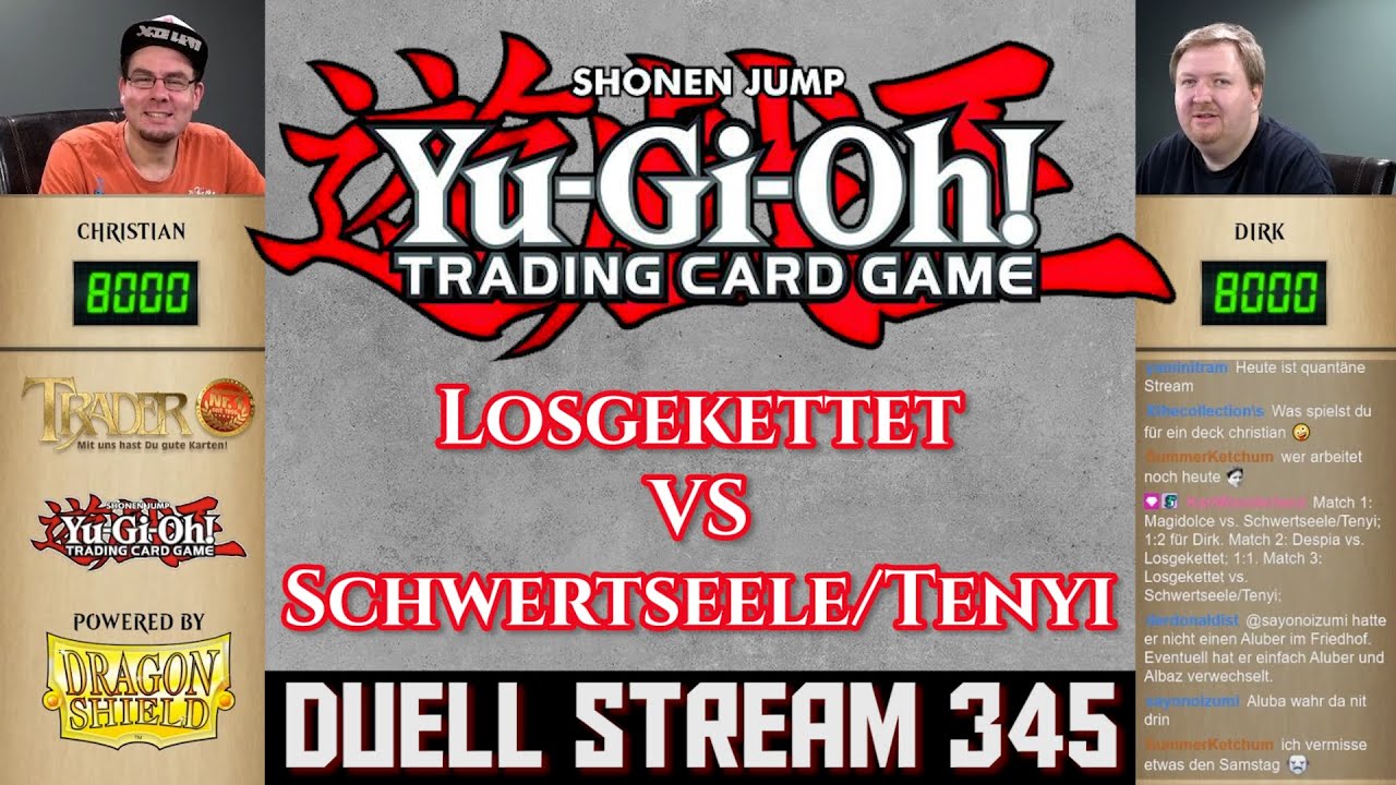 YuGiOh Losgekettet VS Schwertseele Tenyi | Trader | YGO Duell deutsch | Unchained VS Sword Soul Deck