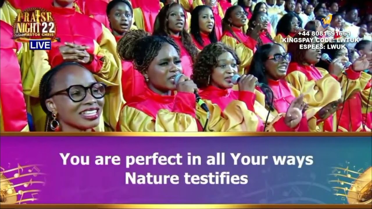 THE JOY WITHIN MY SOUL - //LOVEWORLD SINGERS// PRAISE NIGHT 22 with PASTOR CHRIS