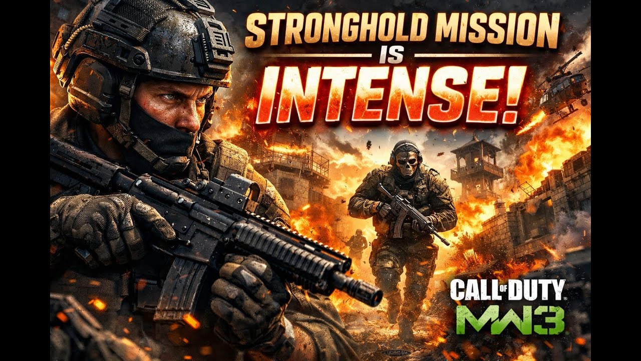 Stronghold Mission is INTENSE! | Call of Duty MW3 Full HD Gameplay