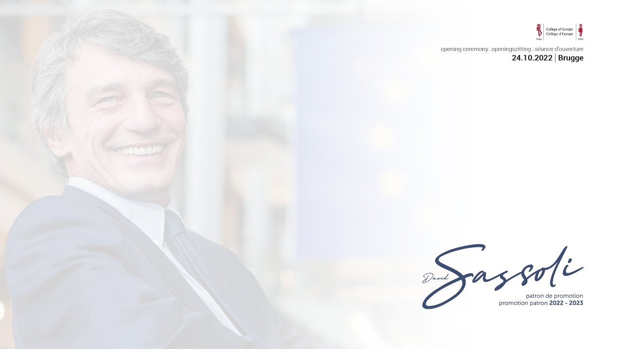 Opening Ceremony 2022 - College of Europe, Bruges campus