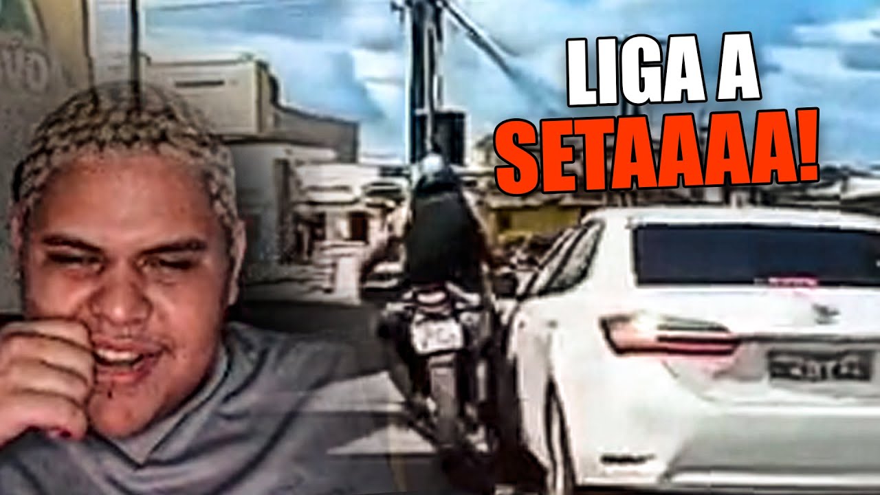 JMDECK REAGINDO: QUEDAS DE MOTO (EP. 154) - caiu feião