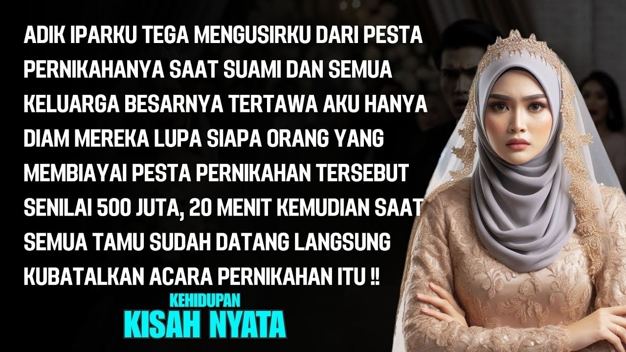 ADIK IPAR MENGUSIRKU DARI PESTA PERNIKAHANYA DIA LUPA AKU YANG MEMBIAYAI KUBATALKAN PERNIKAHANYA ITU