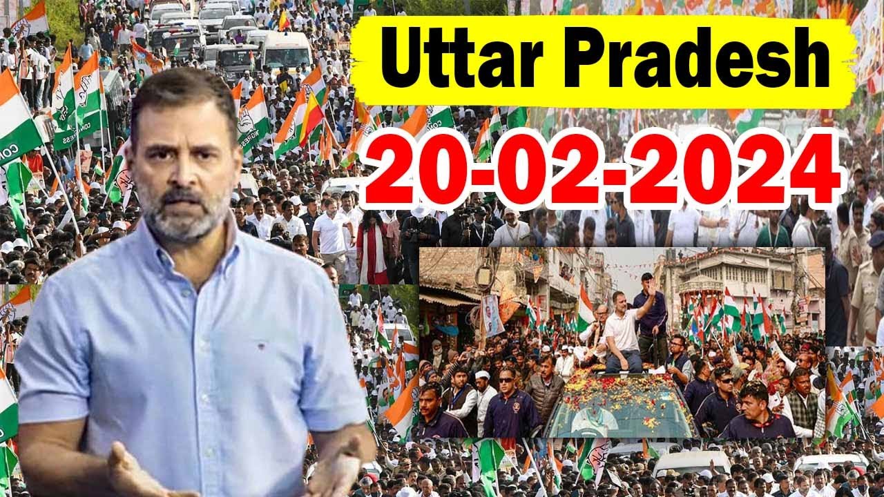 Rahul Gandhi LIVE: Day38 Bharat Jodo Nyay Yatra Amethi | Uttar Pradesh LIVE | Congress INC |YOYO