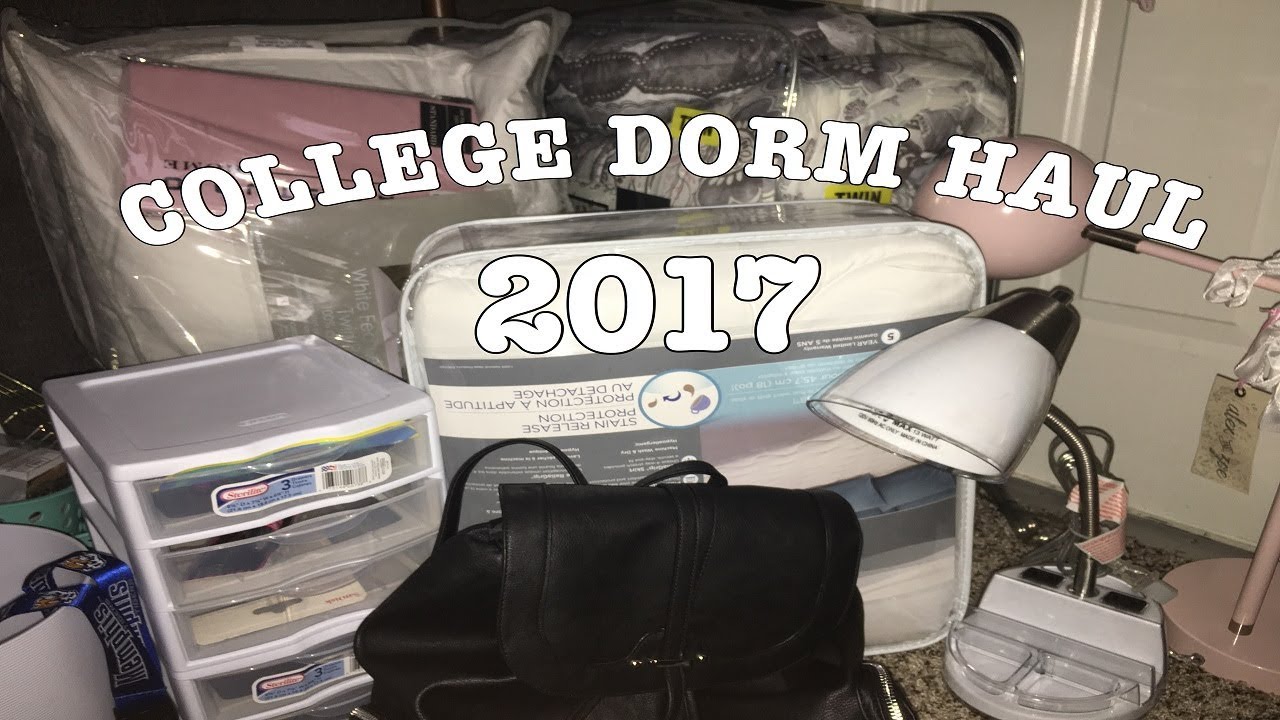 COLLEGE DORM HAUL 2017