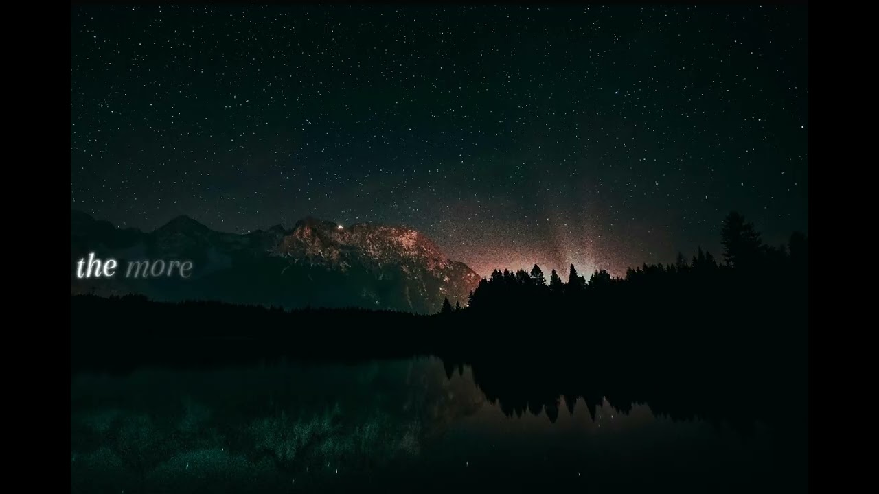 The darker the night is the brighter your light is - wrote by me Corban sung by an ai😐
