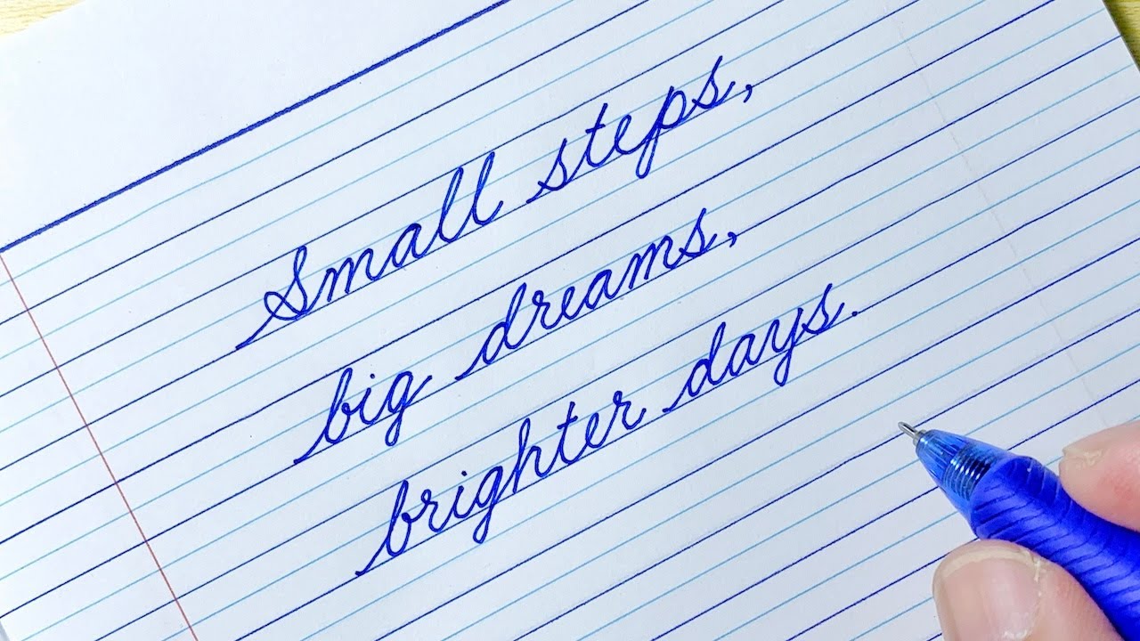 Cursive Writing Practice | Best Life Quotes & Motivation Quotes 02 | Cursive Handwriting Practice