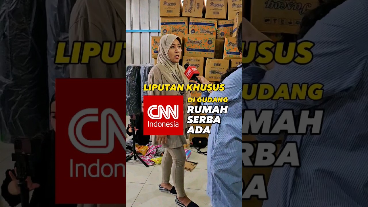 Exclusive! Liputan CNN Indonesia di Rumah Serba Ada 
