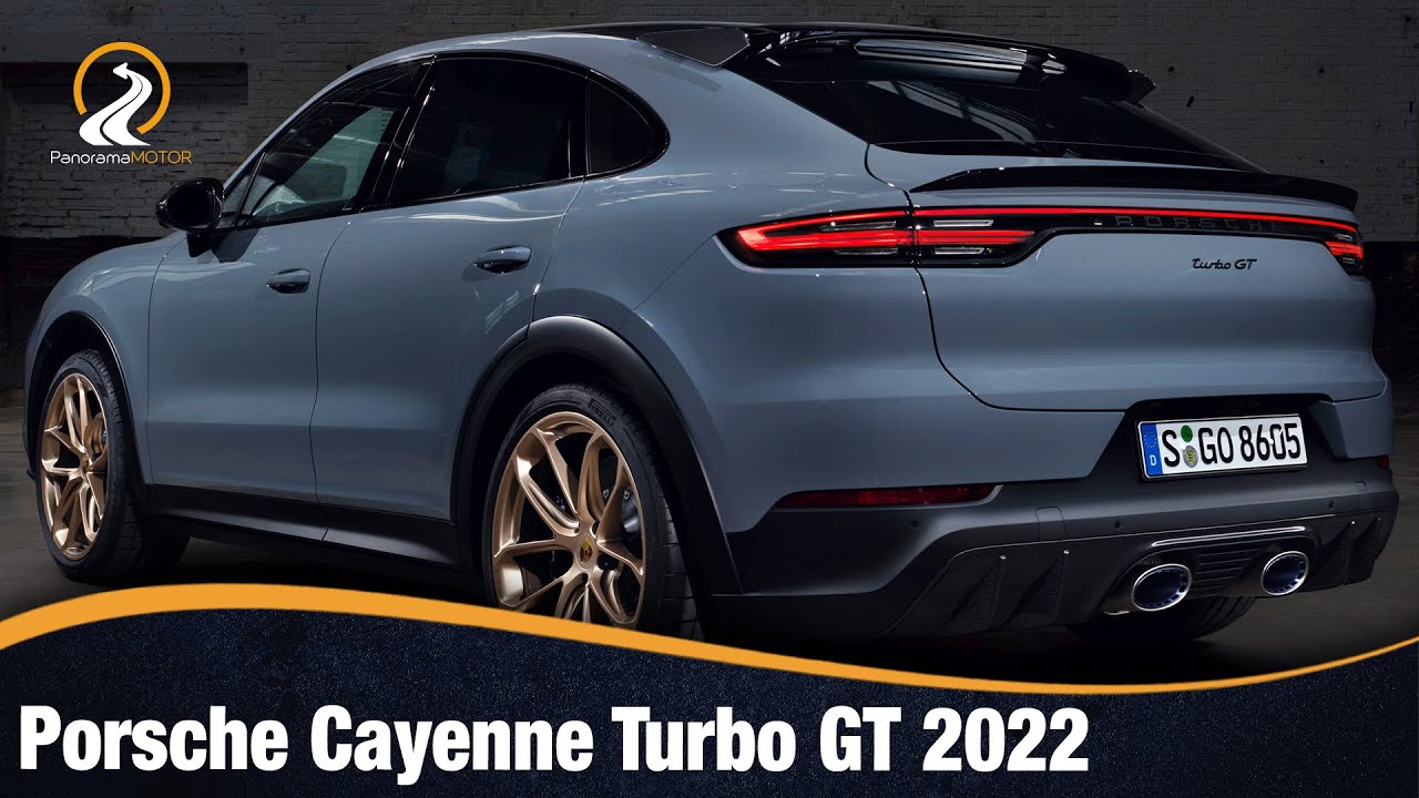 Porsche Cayenne Turbo GT 2022 MÁXIMA DEPORTIVIDAD Y DINAMISMO
