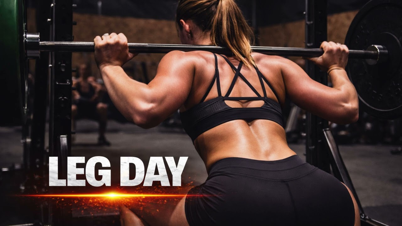Leg Day Fury  40min  - 2026 Extreme Lower Body Workout Motivation