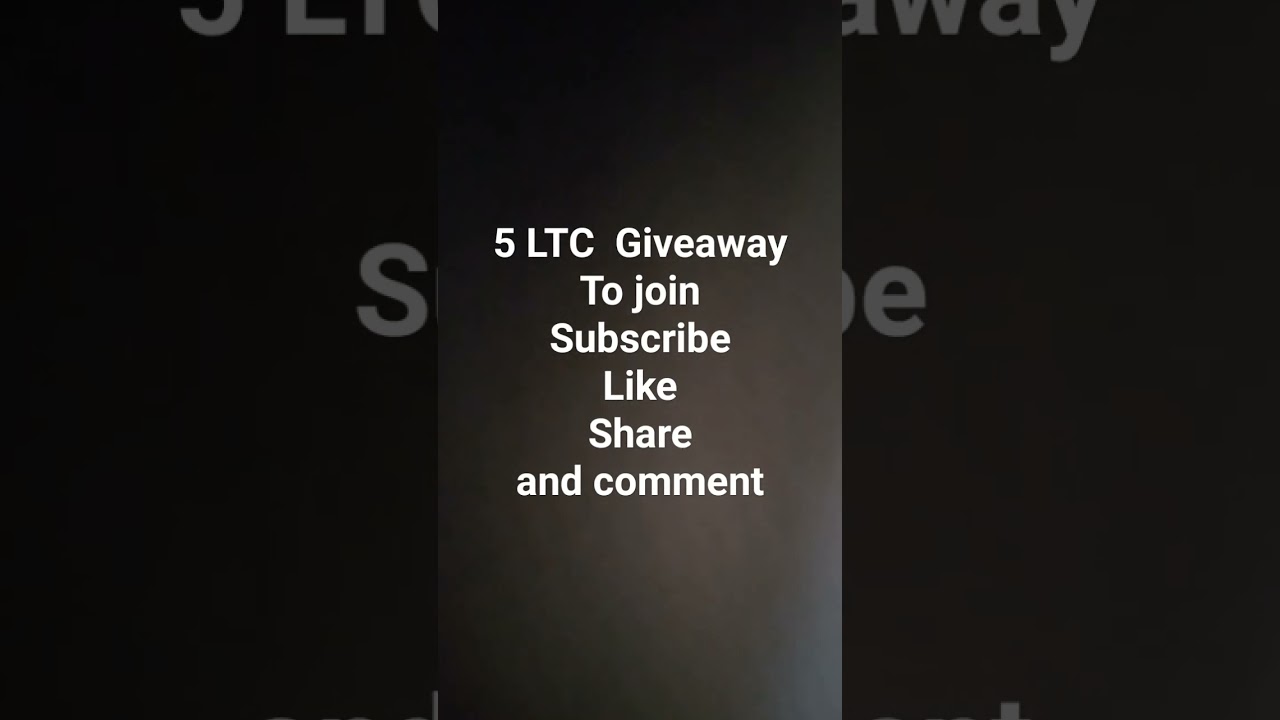 5 Litecoin Giveaway #litecoin