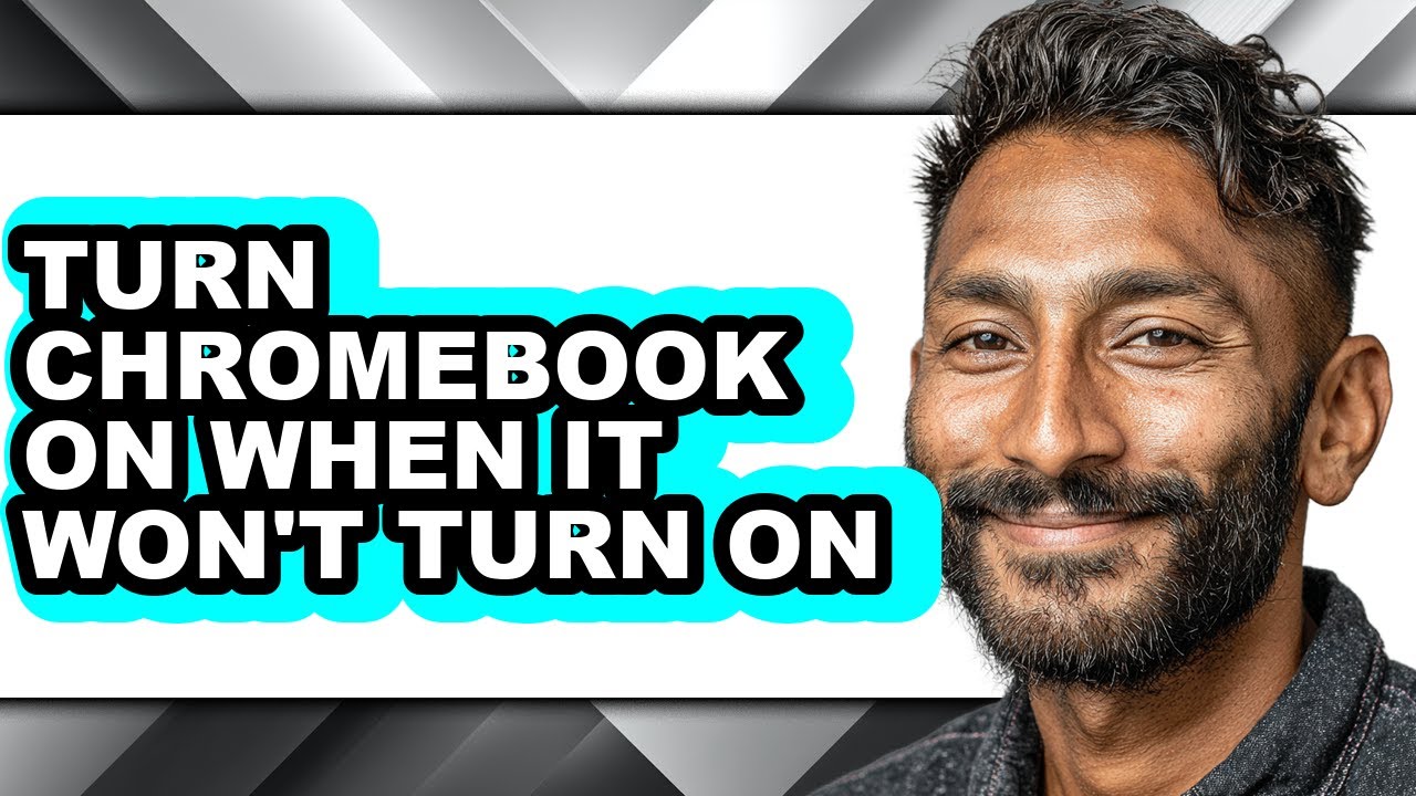 How to Turn Chromebook on When It Won't Turn on - Easy Guide