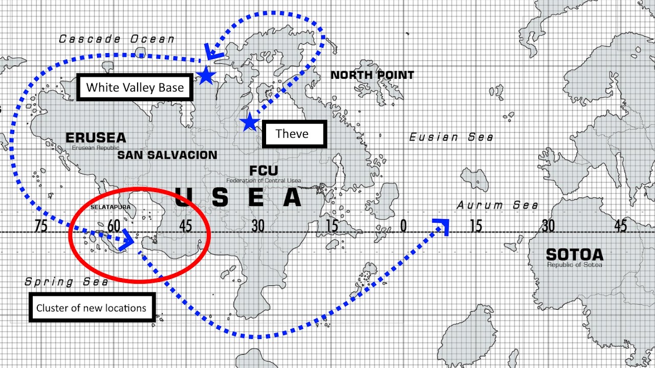 Ace Combat 8's New Locations Analysis