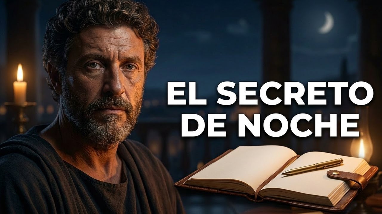 Marco Aurelio La rutina nocturna para eliminar la ansiedad.