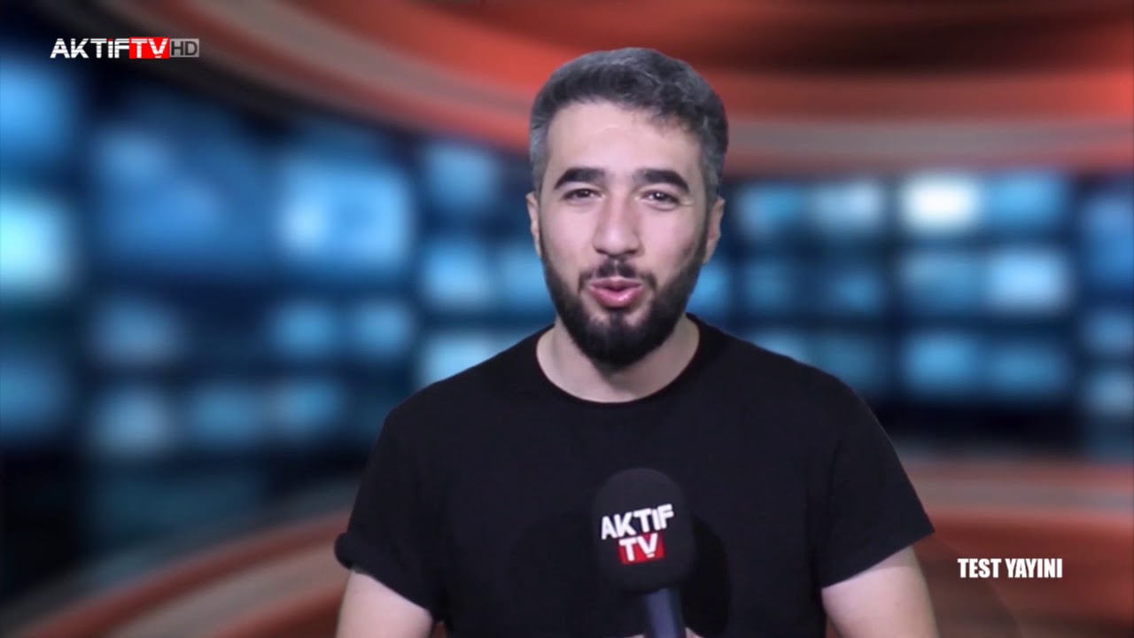 Aktif TV Test Canlı Yayınlarında 
