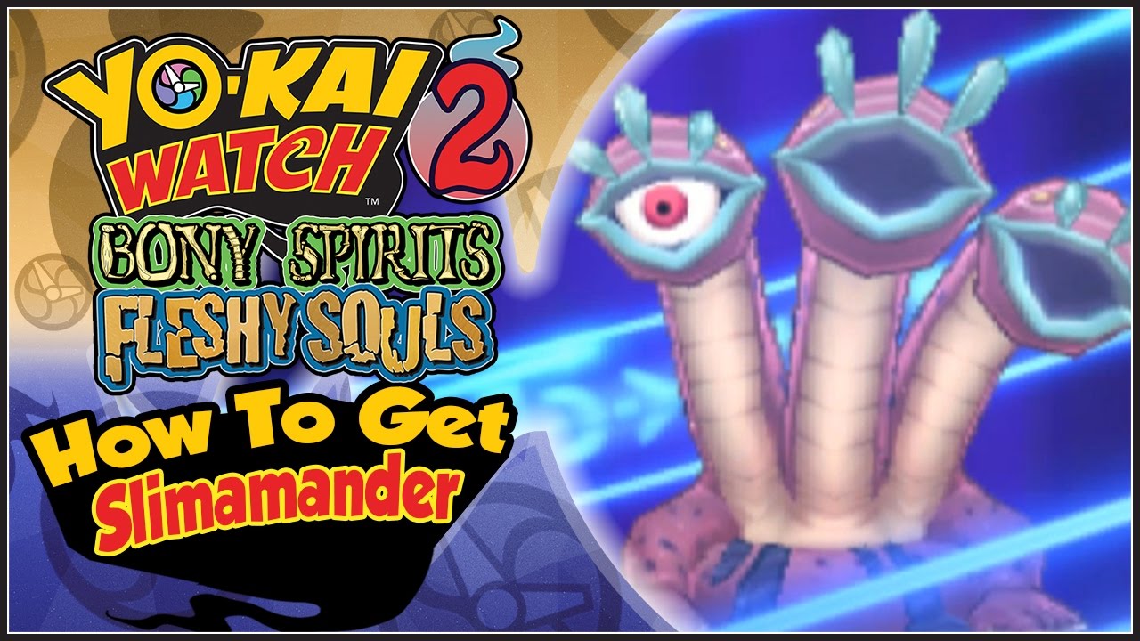 Yo-Kai Watch 2 - How To Get Slimamander! [YW2 Tips & Tricks]