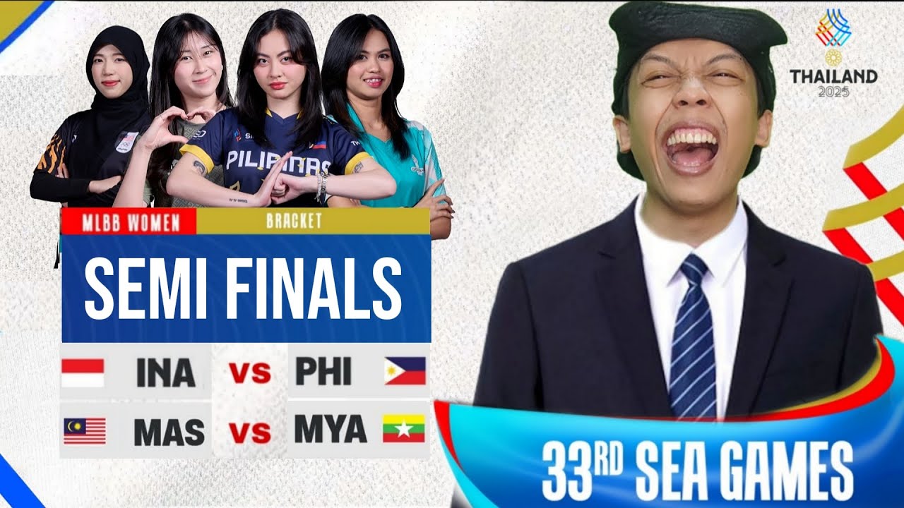 BRONZE MEDAL - INDONESIA VS MYANMAR !! SEA Games 33rd | MLBB Women's Knockout Stage