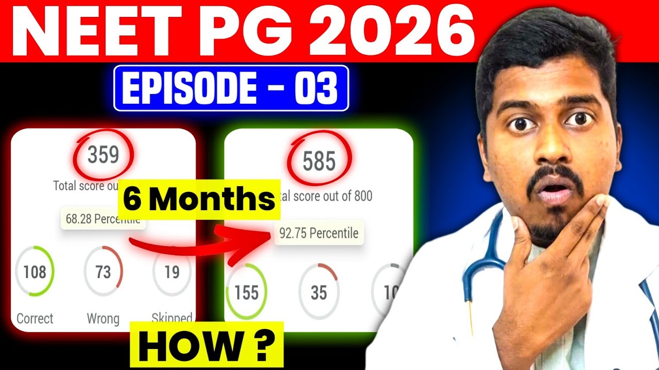 5 REASONS WHY your GT Rank isn't IMPROVING | Dr. RMD | NEET PG 2026