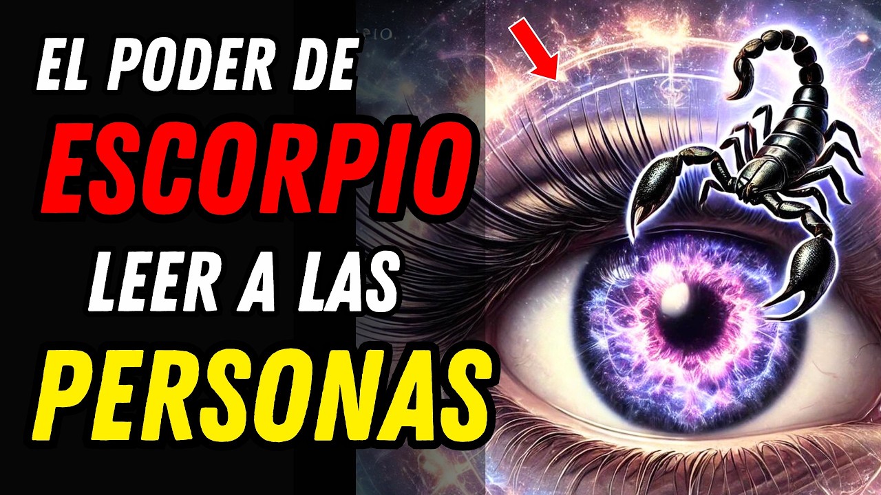 EL PODER DE ESCORPIO PARA LEER A LAS PERSONAS ♏🦂 Su Intuición Nunca Falla
