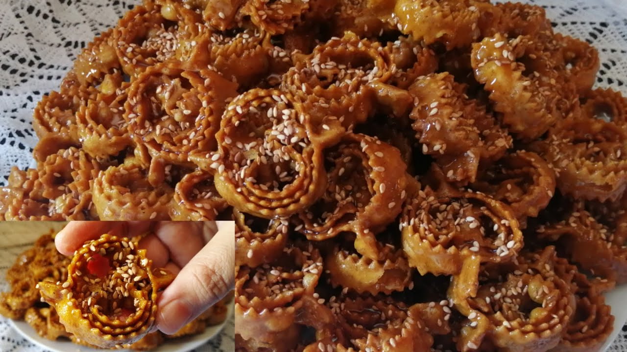 Recette chebakya traditionnelle le plus celebre Gateau marocain Ramadan 2022 :Cuisine marocaine