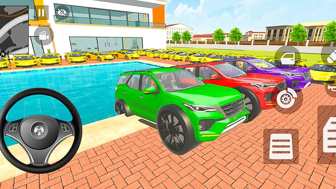 Modified police car 🚨Gangster Life in Indian Streets "Open World game games for Android ♥️