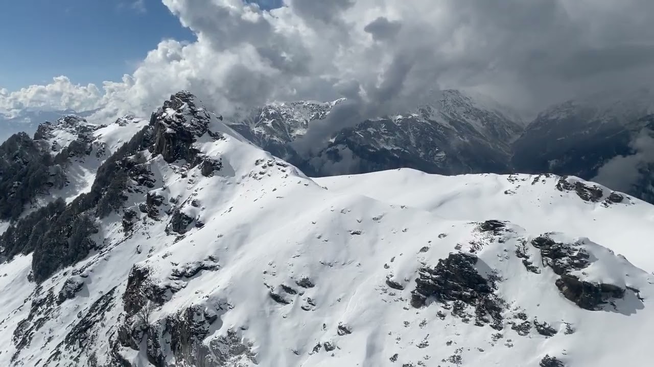 Manali - Helicopter tour - December 2021