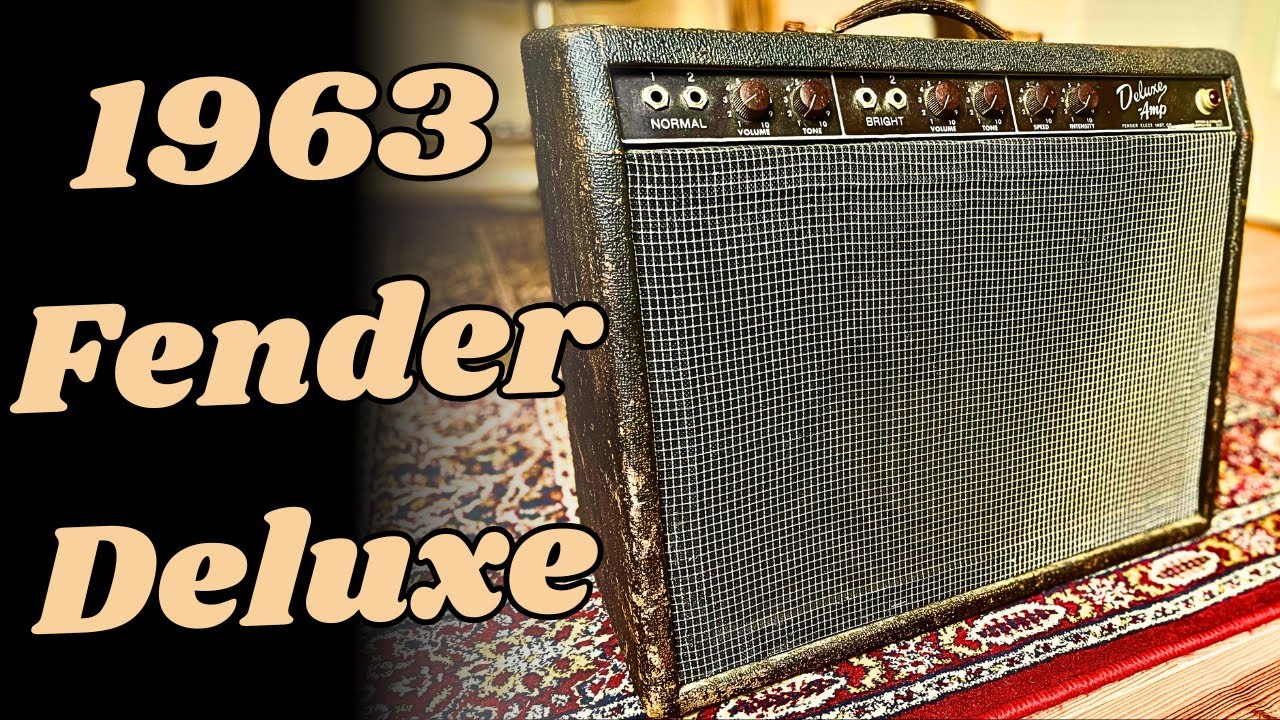 Vintage Fender Brownface Deluxe Restoration Part #1 -