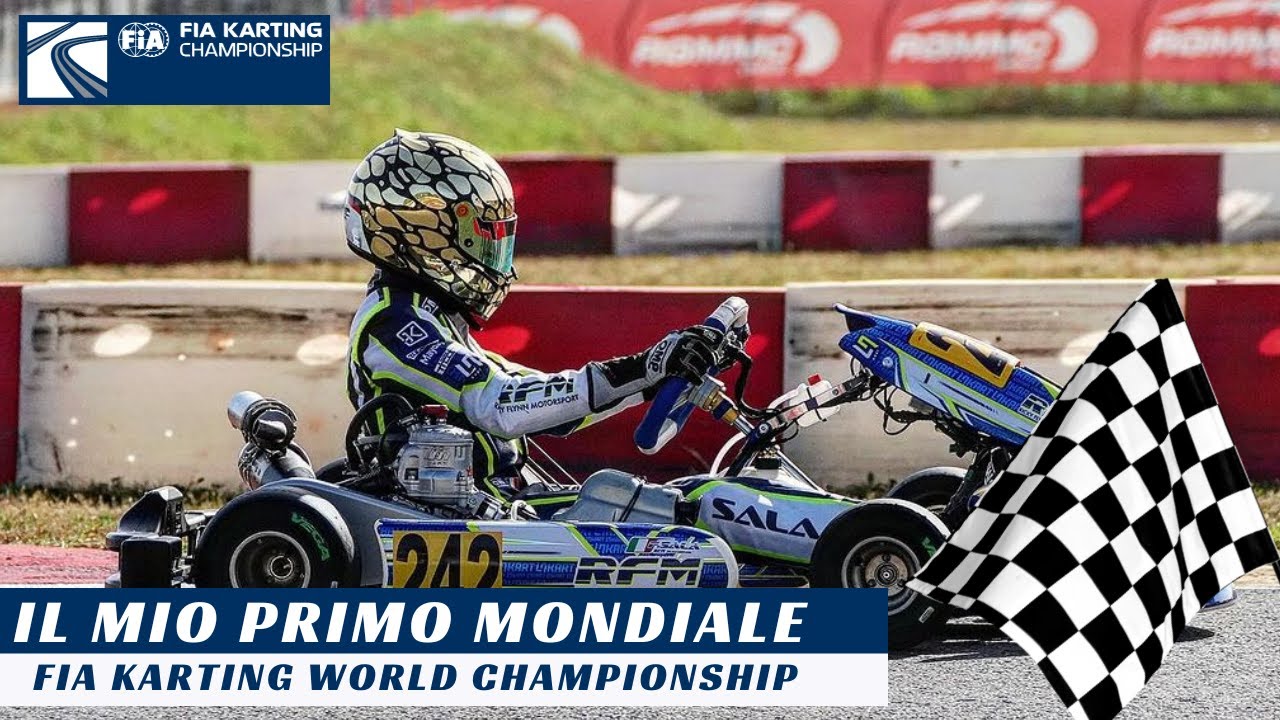 Vi racconto il mio primo MONDIALE - FIA Karting World Championship