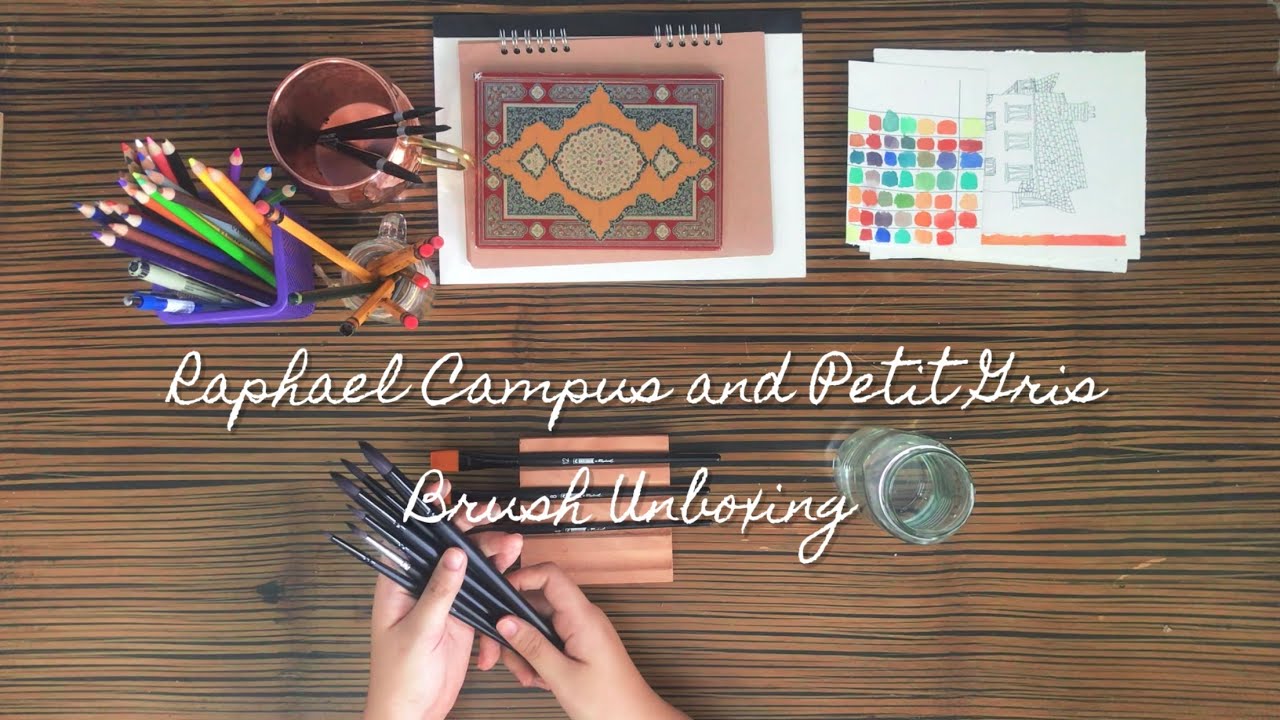Raphael Brushes Unboxing