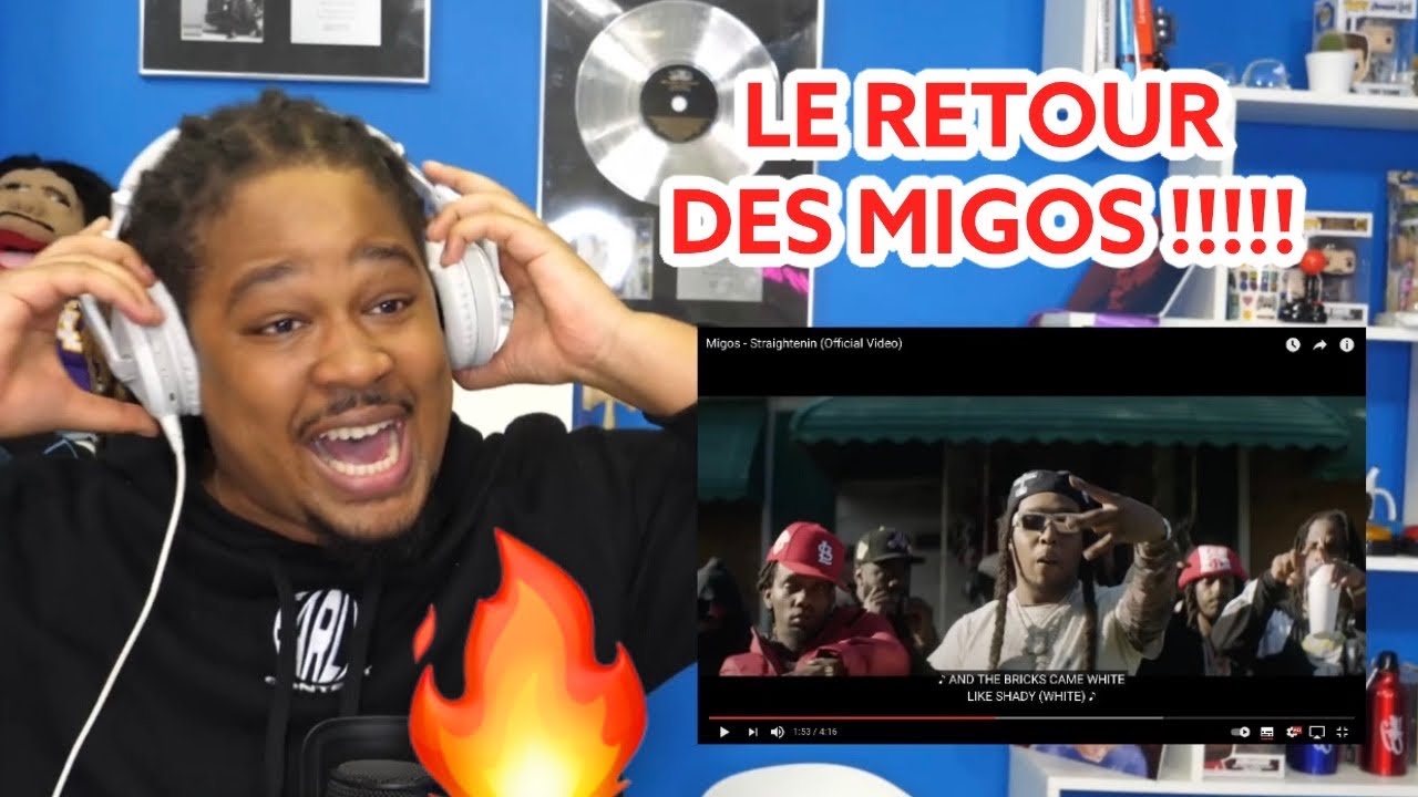 LES MIGOS DE RETOUR !!!!!!!! Migos - Straightenin (REACTION)