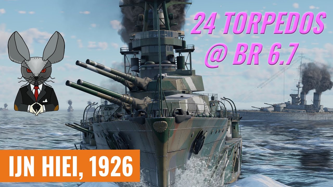 IJN Hiei, 1926 — Матч монстров [War Thunder]