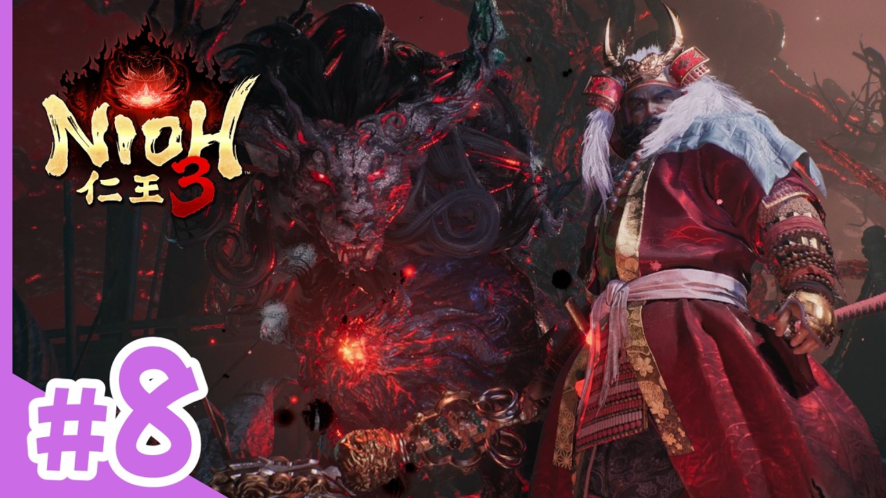 #8 1000xRAKUMEI | Nioh 3 | No Commentary Playthrough