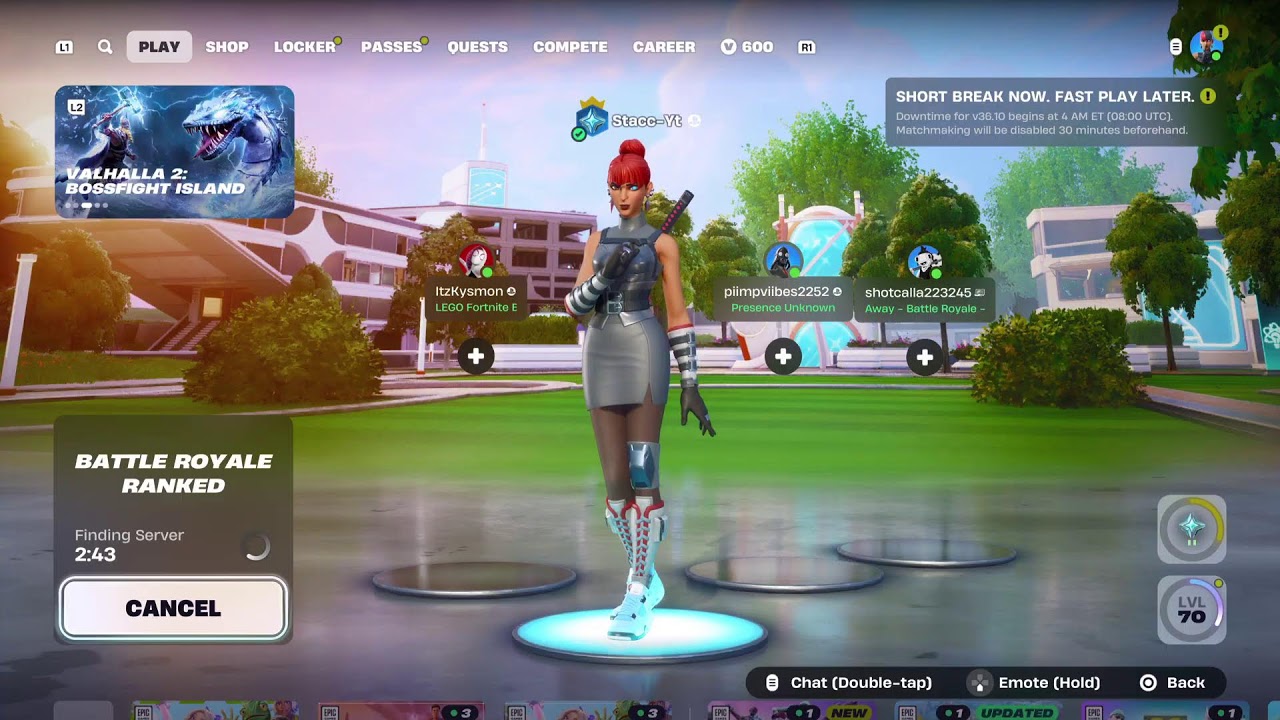 Ranked Game Play SUB UP GANG) ✌️💯