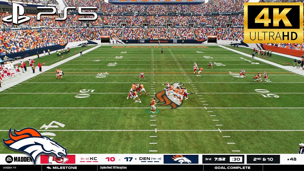 Madden NFL 26 Franchise Gameplay- Kansas City Chiefs vs. Denver Broncos (PS5 4K)