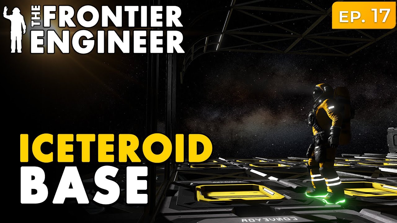 🔴 A Base in the Ice |  Space Engineers – The Frontier Engineer Ep. 17