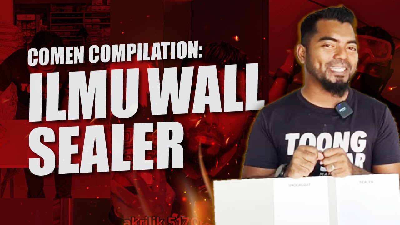 Tips dan cara guna wall sealer atau undercoat in 30 minutes | Comen Compilation