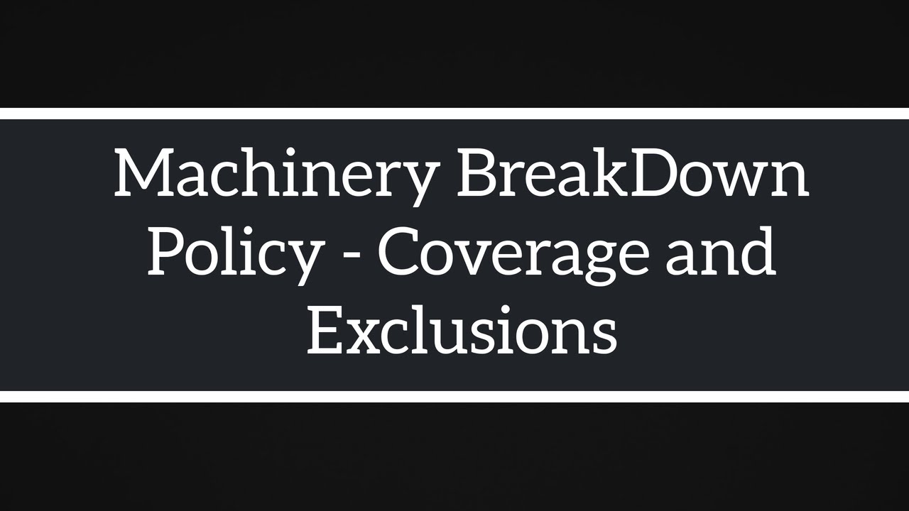 MBD Policy - Coverage and Exclusions