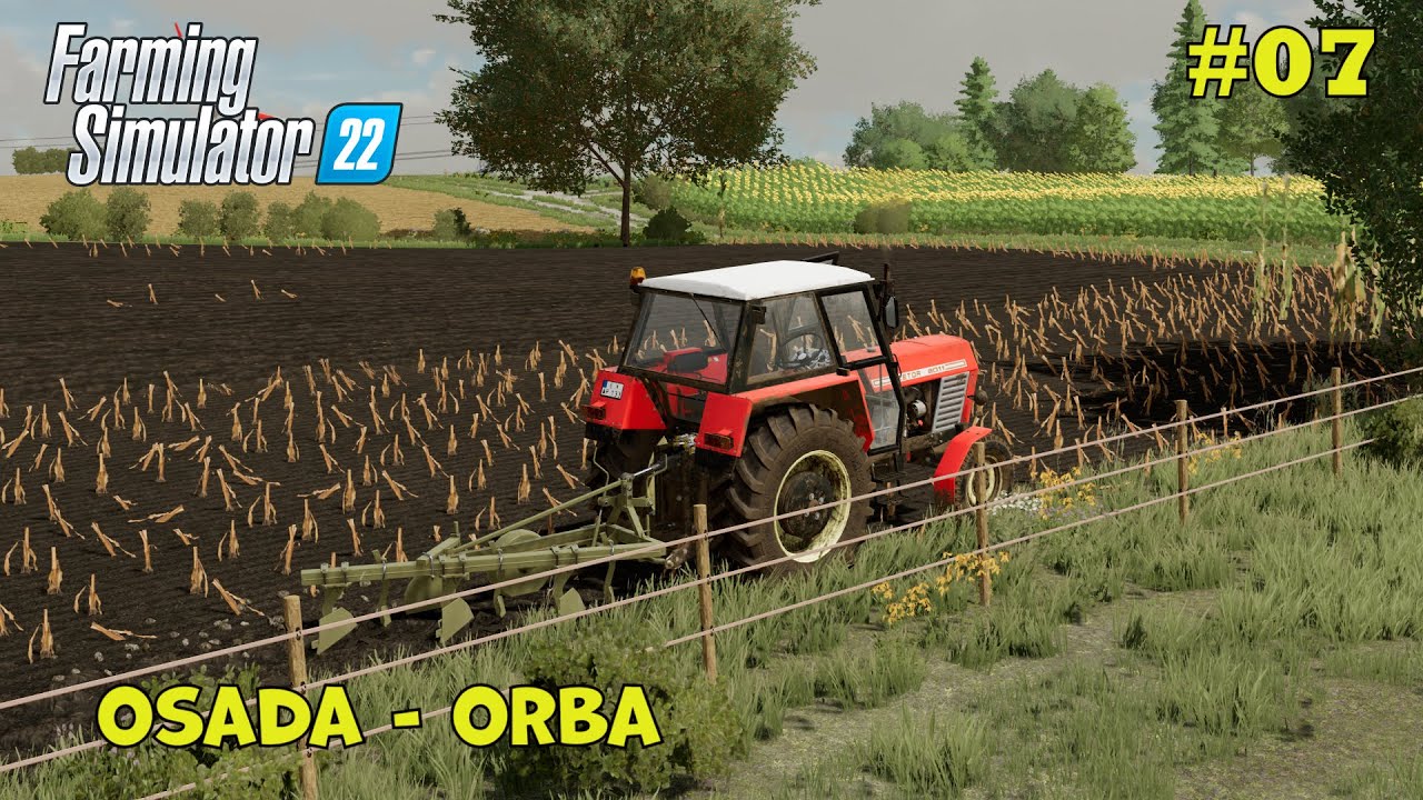 OSADA | orba po kukuřici | Farming Simulator 22 | #07