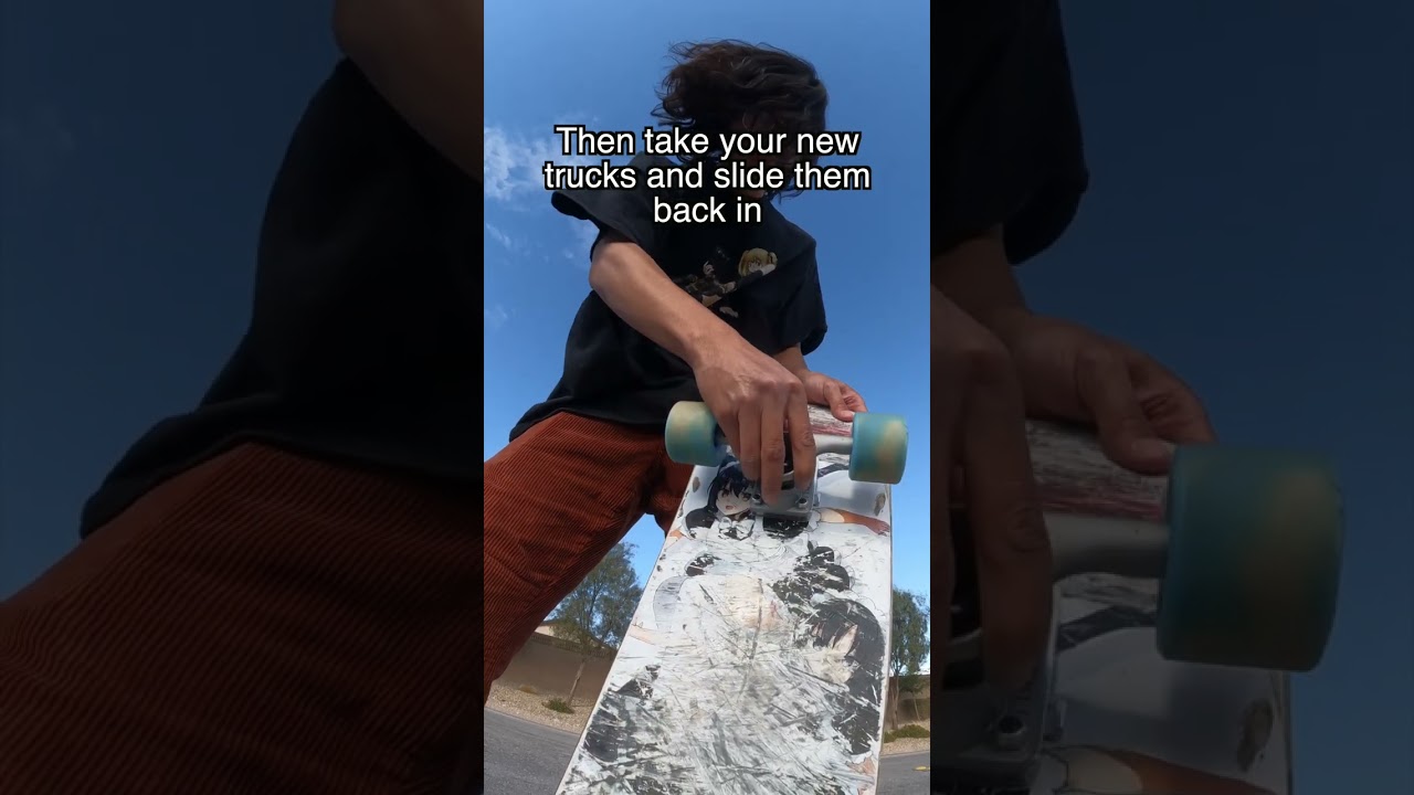 Превратите свой уличный скейтборд в круизер МГНОВЕННО (система Qlik от QwikTruks)