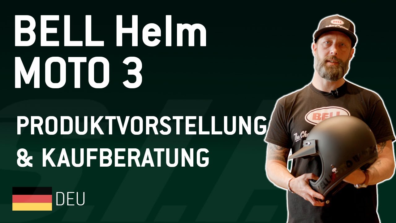 Helm BELL MOTO 3  🛵 | Review der Bell Helmets&reg; bei SIP Scootershop | Folge 3 {deutsch}