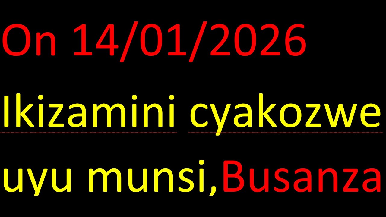 14 01🚨AMATEGEKO Y’UMUHANDA🚨IBIBAZO N’IBISUBIZO🚨🚔🚨BY’IKIZAMI CYA PROVISOIR  CYAKOZWE UY MUNSI 2026